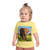 Majestic Elephant Spirit - Baby Short Sleeve T-Shirt