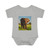 Majestic Elephant Spirit - Infant Baby Rib Bodysuit