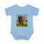 Majestic Elephant Spirit - Infant Baby Rib Bodysuit