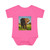 Majestic Elephant Spirit - Infant Baby Rib Bodysuit