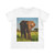 Majestic Elephant Spirit - Women's Midweight Cotton Tee