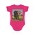 Majestic Elephant Spirit - Short Sleeve Baby Bodysuit