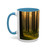 Whispering Pine Forest - Accent Coffee Mug (11, 15oz)