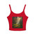 Whispering Pine Forest - Women's Spaghetti Strap Tank Top
