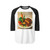 Gastronomic Elegance - Unisex Three-Quarter Sleeve Raglan Shirt