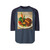 Gastronomic Elegance - Unisex Three-Quarter Sleeve Raglan Shirt