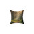 Whispering Pine Forest - Square Poly Canvas Pillow