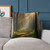 Whispering Pine Forest - Square Poly Canvas Pillow