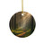 Whispering Pine Forest - Decorative Ceramic Ornaments, Double-Sided (1pc, 3pcs, 5pcs, 10pcs)