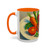 Gastronomic Elegance - Accent Coffee Mug (11, 15oz)