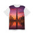 Dubai Twilight Mirage - Unisex Cut & Sew Tee (AOP)