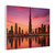 Dubai Twilight Mirage - Matte Canvas, Stretched, 1.25"