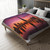 Dubai Twilight Mirage - Velveteen Microfiber Blanket (Two-sided print)
