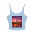 Dubai Twilight Mirage - Women's Spaghetti Strap Tank Top