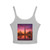 Dubai Twilight Mirage - Women's Spaghetti Strap Tank Top