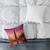Dubai Twilight Mirage - Square Poly Canvas Pillow