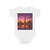 Dubai Twilight Mirage - Short Sleeve Baby Bodysuit