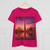 Dubai Twilight Mirage - Women's Midweight Cotton Tee