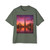 Dubai Twilight Mirage - Men's Heavy Oversized Tee