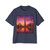 Dubai Twilight Mirage - Men's Heavy Oversized Tee
