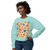 Whimsical Garden Play - Unisex Lightweight Crewneck Sweatshirt