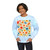 Whimsical Garden Play - Unisex Tie-Dye Sweatshirt