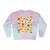 Whimsical Garden Play - Unisex Tie-Dye Sweatshirt