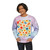 Whimsical Garden Play - Unisex Tie-Dye Sweatshirt