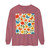 Whimsical Garden Play - Unisex Garment-dyed Long Sleeve T-Shirt