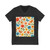 Whimsical Garden Play - Unisex Jersey Short Sleeve V-Neck Tee