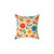 Whimsical Garden Play - Square Poly Canvas Pillow