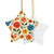 Whimsical Garden Play - Decorative Ceramic Ornaments, Double-Sided (1pc, 3pcs, 5pcs, 10pcs)