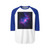 Luminous Nebula - Unisex Three-Quarter Sleeve Raglan Shirt