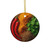 Sizzling Spice Medley - Decorative Ceramic Ornaments, Double-Sided (1pc, 3pcs, 5pcs, 10pcs)