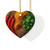 Sizzling Spice Medley - Decorative Ceramic Ornaments, Double-Sided (1pc, 3pcs, 5pcs, 10pcs)