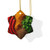 Sizzling Spice Medley - Decorative Ceramic Ornaments, Double-Sided (1pc, 3pcs, 5pcs, 10pcs)