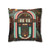 Classic Diner Dreams - Square Poly Canvas Pillowcase