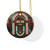 Classic Diner Dreams - Decorative Ceramic Ornaments, Double-Sided (1pc, 3pcs, 5pcs, 10pcs)