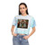 Classic Diner Dreams - Women's Tie-Dye Crop Tee