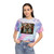 Classic Diner Dreams - Women's Tie-Dye Crop Tee