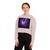 Celestial Drift Odyssey - Women’s Cropped Hooded Sweatshirt