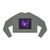 Celestial Drift Odyssey - Women's Cropped Sweatshirt