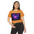 Celestial Drift Odyssey - Women's Festival Crop Top