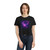 Celestial Drift Odyssey - Women's Flowy Cropped Tee