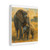 Nurturing Elephants - Matte Canvas, Stretched, 1.25"