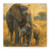 Nurturing Elephants - Matte Canvas, Stretched, 1.25"