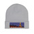 Paris Twilight Elegance - Knit Beanie (Embroidery)