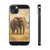 Majestic Elephant Serenade - Clear Silicone Phone Cases