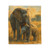 Nurturing Elephants - Velveteen Plush Blanket