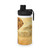 Majestic Elephant Serenade - Stainless Steel Water Bottle, Sports Lid